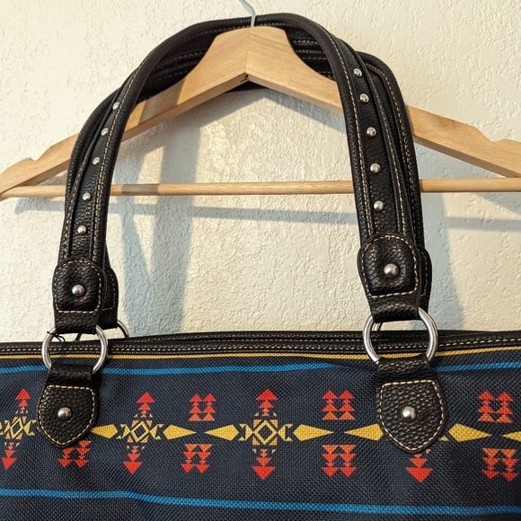 Montana West Aztec tote purse bag - Picture 2 of 7